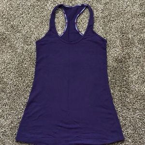 Lululemon Dark Purple tank top - size 4
